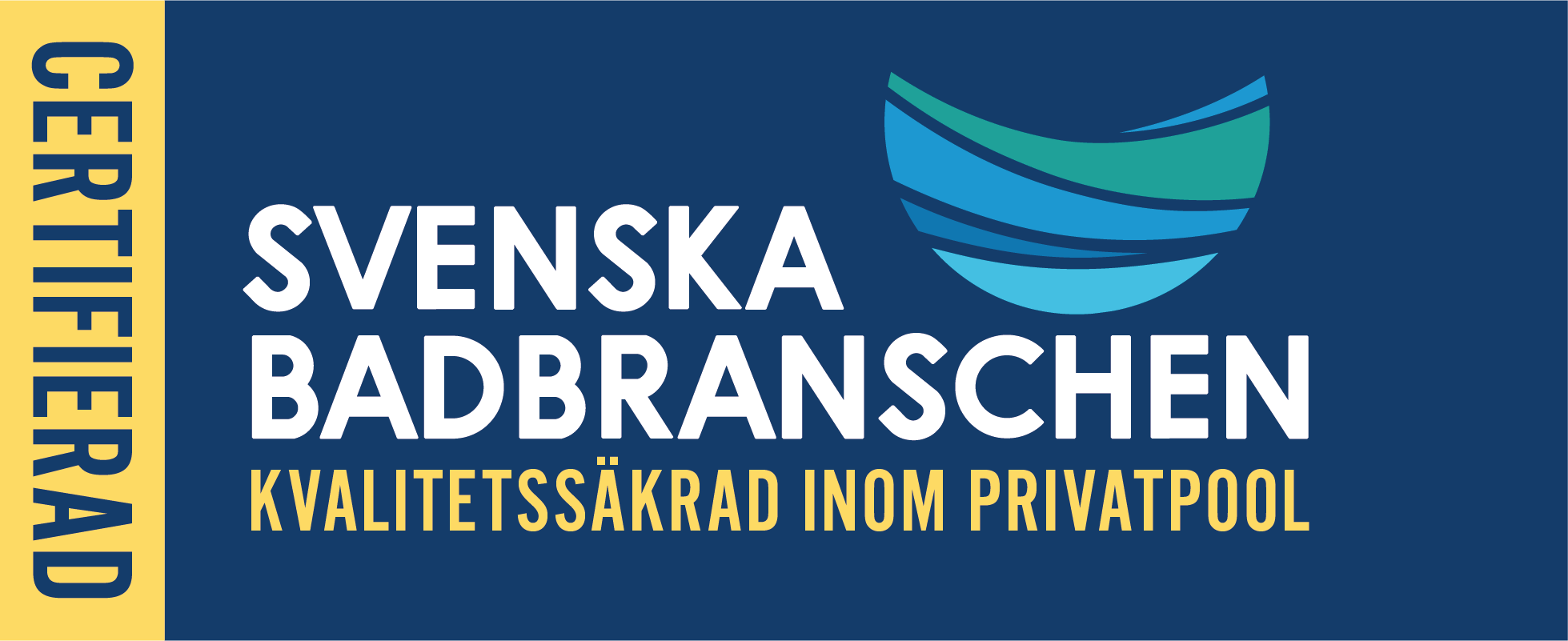 Logga för certifiering rån Svenska Badbranschen