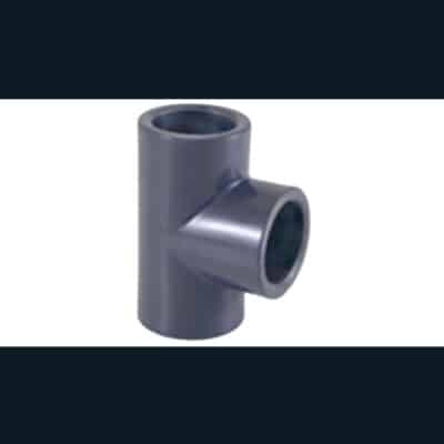 PVC, T-koppling, Invändig gänga