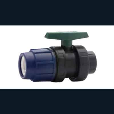 PE-PVC Kulventil 50mm