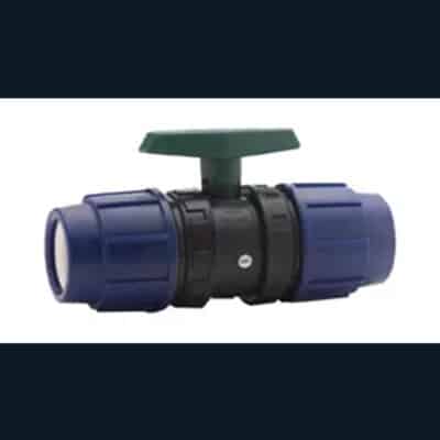 Kulventil PE D-50 KK x D 50 PE