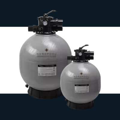 Sandfilter Nordpool V-serien med topventil