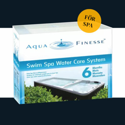 aquafinesse swimspa water care box mot alger och kalk