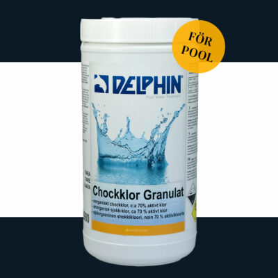 chockklor granulat 1kg från delphin