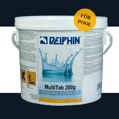 MultiTab 200g klortabletter långsamtlösande 3kg från delphin