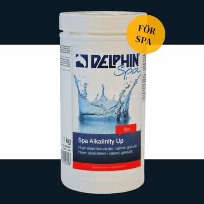 spa alkalinity up 1kg delphin för att hålla ph-värdet