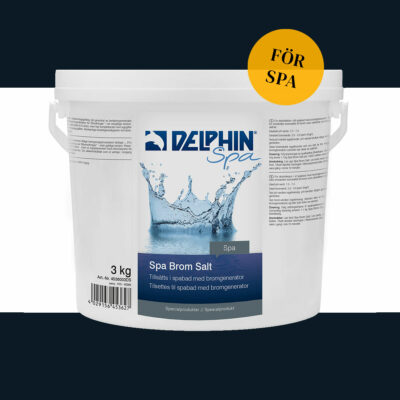 Spa brom salt 3kg Delphin med bromgenerator