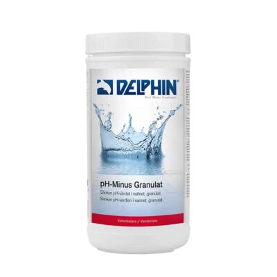 DELPHIN pH-Minus Granulat, 1,5 kg burk
